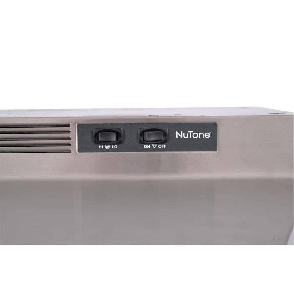 Broan-NuTone RL6200 30" Ductless Under Cabinet Range Hood +Light Stainless Steel