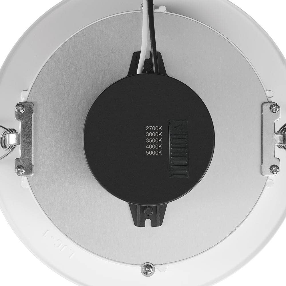 Commercial Electric Integrated LED 6" Retrofit Ultra Slim  Recessed Light, White