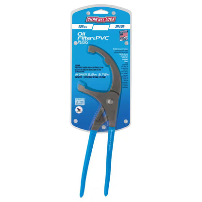 Channellock 12 in. PVC and Oil Filter Tongue and Groove Plier