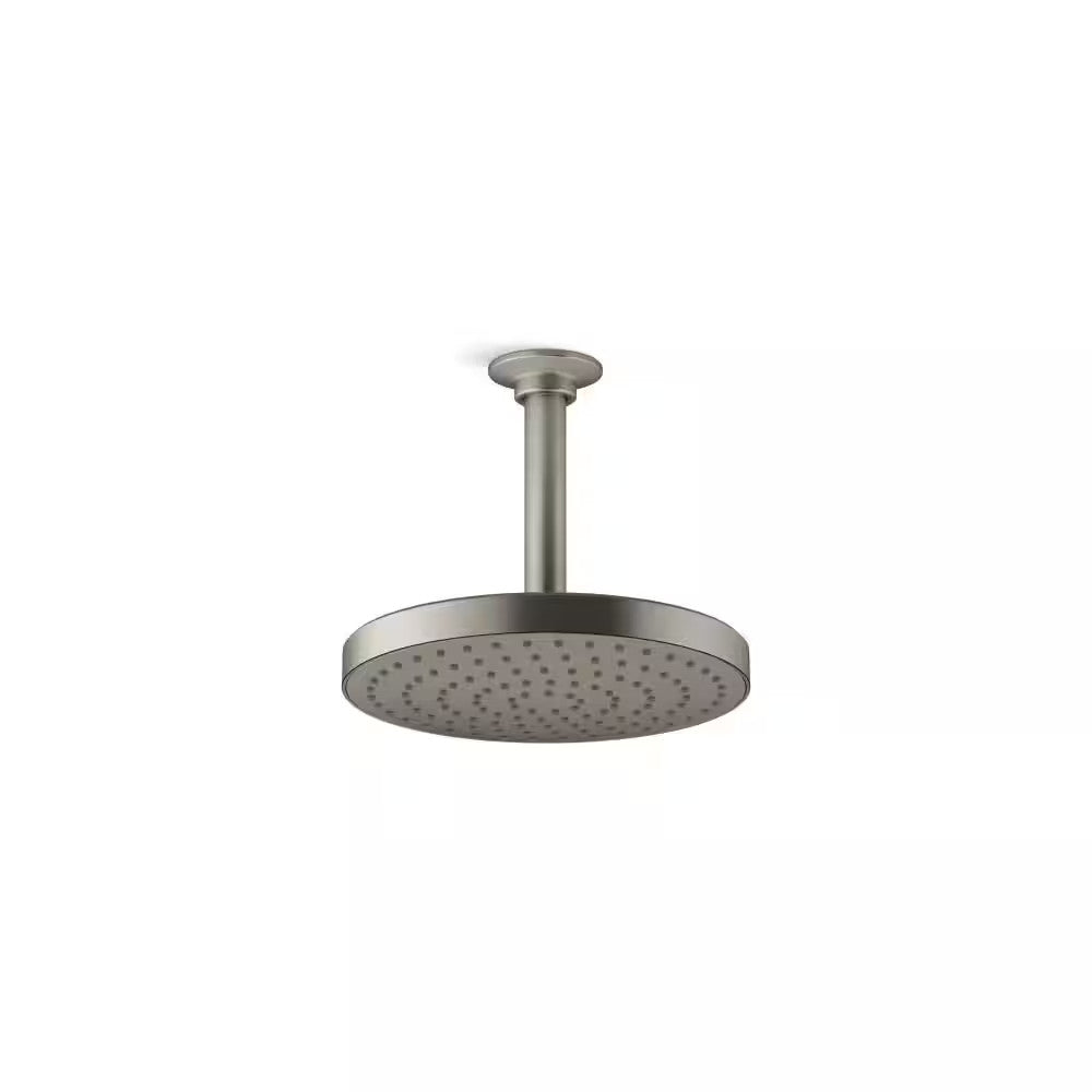 Awaken 2.5 GPM 8" Ceiling Mount Fixed Shower Head in Vibrant Brushed Nickel