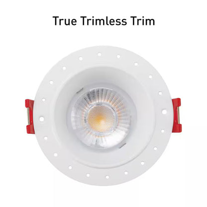 Commercial Electric LED Trimless Canless Recessed Light Adjustable CCT 3"