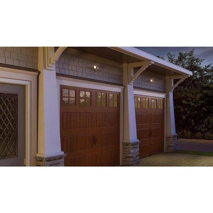 All-Pro 180-Degree Bronze Motion Activated Sensor Outdoor Security Flood Light