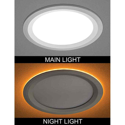 Commercial Electric 8" Canless LED Recessed Light Trim Adjustable CCT