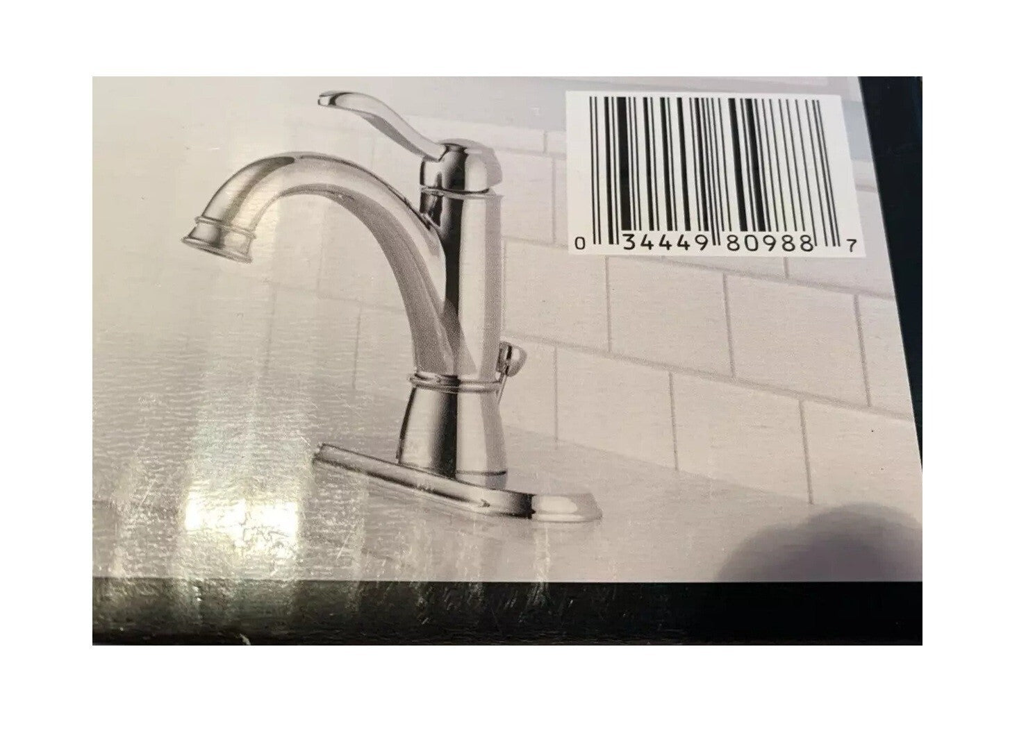 Delta Porter Single Handle Chrome Bathroom Faucet 15984LF-ECO
