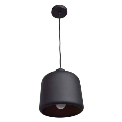 Access Lighting Nostalgia 10.5 in. H 1-Light Matte Black Pendant 23778-MBL/MGL