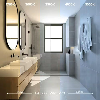 50 CFMCeiling Mount Room Side Installation Bathroom Exhaust Fan with Night Light