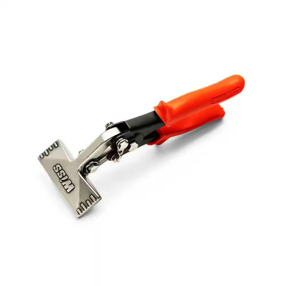 Crescent Wiss 3-1/4 in. Offset Hand Seamer WS4N with Non-Slip Cushion Grips