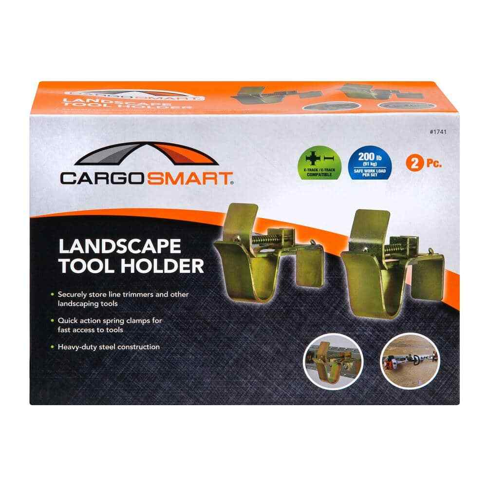 CargoSmart Landscape Tool Holder for E-Track and X-Track - 2 pack