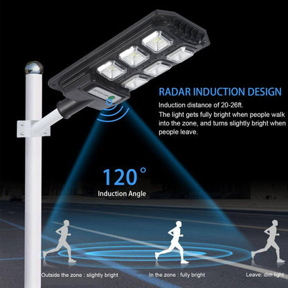 50 Watt Equivalent Integrated LED 120 Degree Solar Black Motion Activated Light