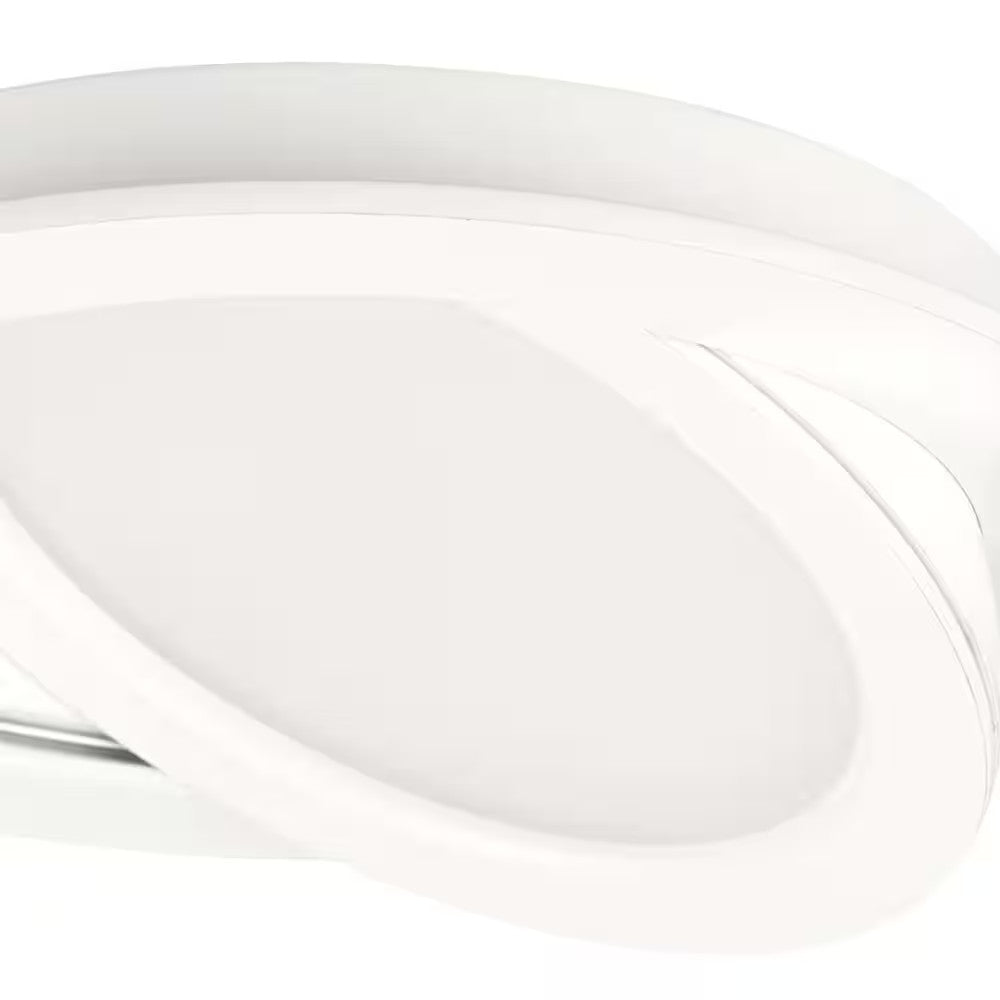 Commercial Electric 4" LED 3-Level Ultra Canless Recessed Light, Adjustable CCT