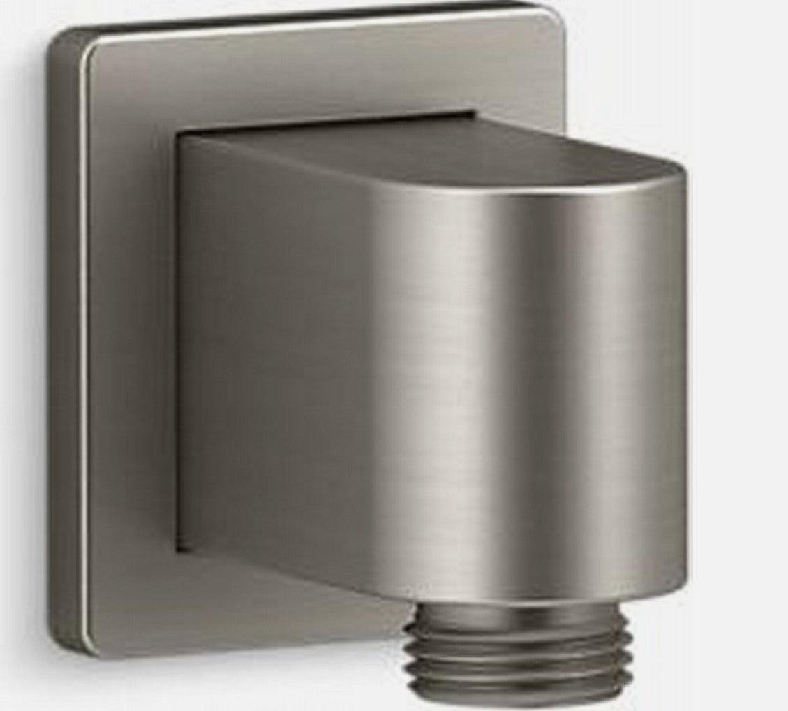 Awaken Wall-Mount Supply Elbow with Check Valve, Vibrant BRUSHED NICKEL