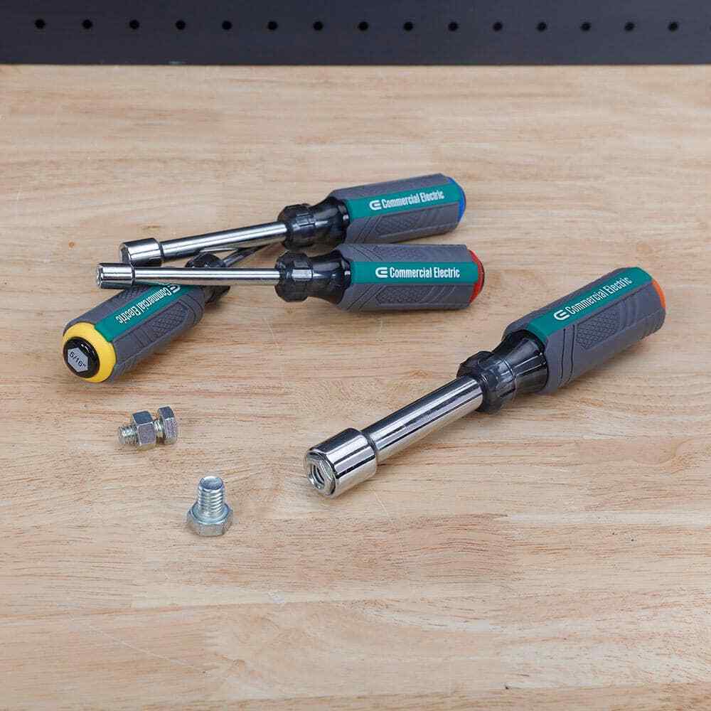Commercial Electric 4-Piece Nut Driver