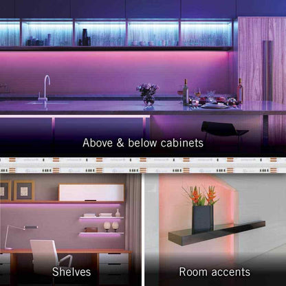 Armacost Lighting RibbonFlex Pro 24V White 16.4 ft. Dimmable Cuttable LED Tape