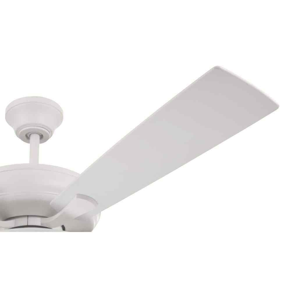 CRAFTMADE Eos 52 in. White Ceiling Fan w/ reversable blades and light kit