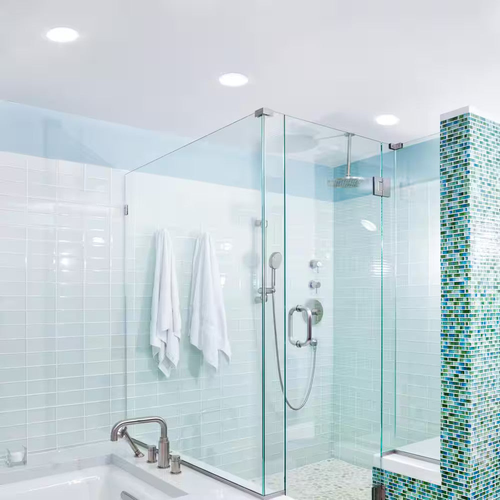 Commercial Electric Infiniedge 6 in Round Adj Color Temp Canless Recessed Light