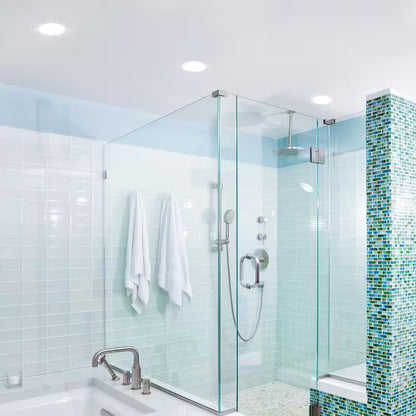 Commercial Electric Infiniedge 6 in Round Adj Color Temp Canless Recessed Light