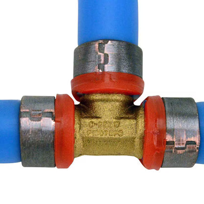 Apollo 1/2 in. Brass PEX-B Barb Tee 10-Pack APXT1210PK