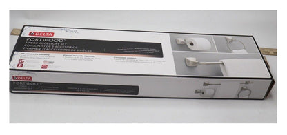 Delta PWD63-BN Portwood 3 Piece Bath Accessory Set Satin Brushed Nickel Finish