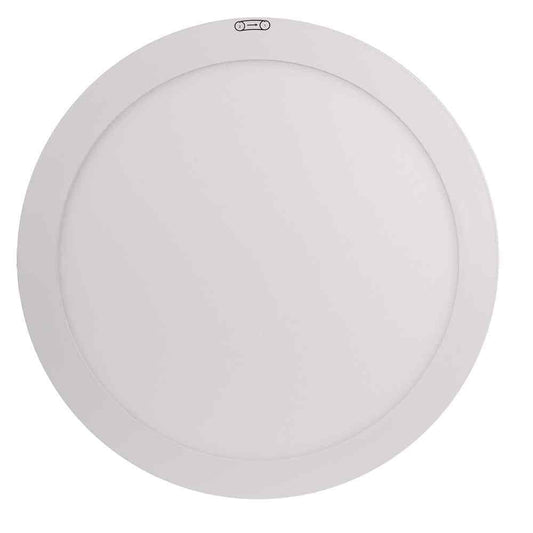  Commercial Electric 15" White LED adjustable 1650 Lum Round Flat Ceiling Light
