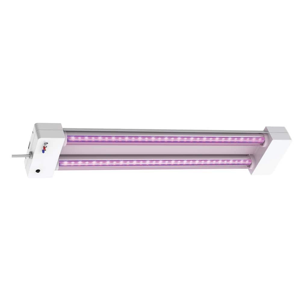 2 ft. 32-Watt White LED 3 Adjustable Spectrum Linkable Plant Grow Light