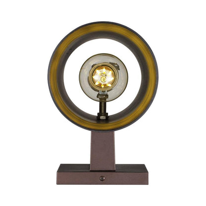 Bel Air Lighting Cali 2-Light Large Bronze Cylinder Outdoor Wall Light Fixture 
