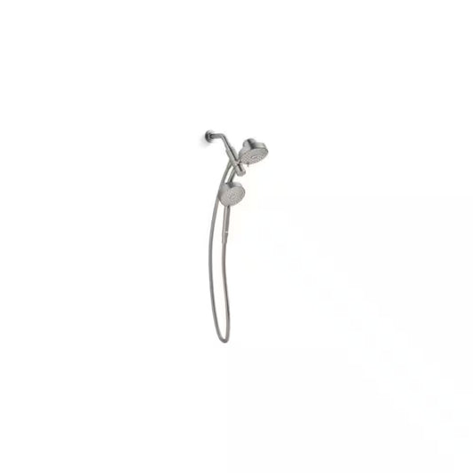 Awaken  1.75 GPM 6" Shower Head and Handheld Shower Head Vibrant Brushed Nickel