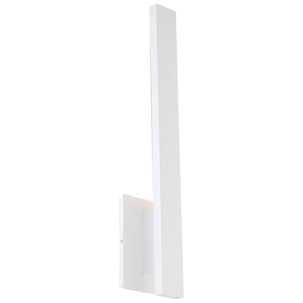 Access Lighting Haus 5 in. White LED Sconce with Acrylic Lens 62160LEDD-WH/ACR