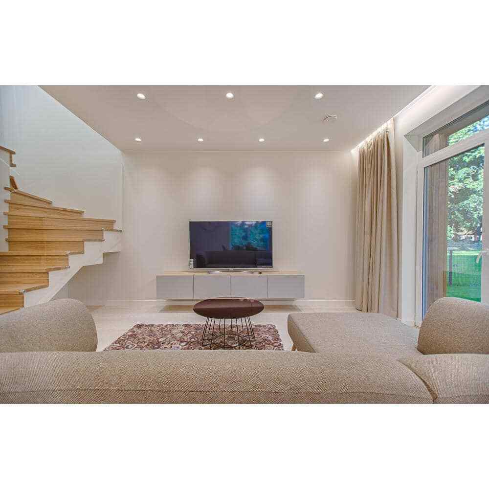 Commercial Electric 3 in. Integrated LED Canless Recessed Light Brushed Nickel