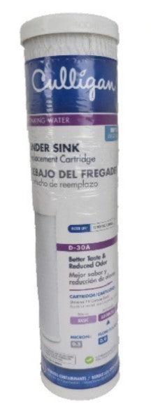 Culligan D-30A Under Sink Water Replacement Filter Cartridge