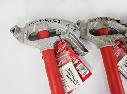 *3 PACK* USED Milwaukee Tool 48-22-4070 1/2 Inch EMT Aluminum Conduit Bender