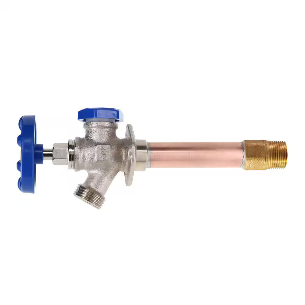 1/2" FIP x 3/4" MHT x 12"  icebreaker Freeze-Proof Wall Hydrant Sillcock Valve