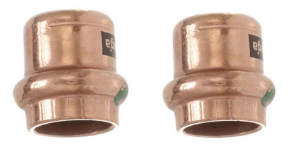 *2 PACK* Viega ProPress 1 inch Press Copper Cap