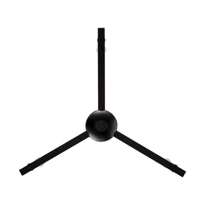 Bel Air Lighting Linden 3-Light Black Candle Chandelier 11643 BK