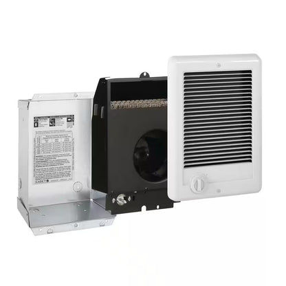 Cadet 120v 1500w Com-Pak In-wall Fan-forced Electric Heater, White, Thermostat