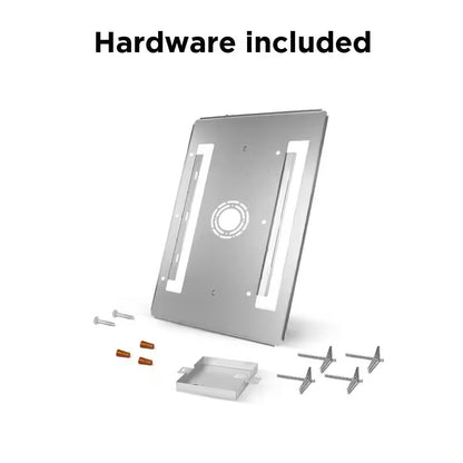 Commercial Electric 1ftx1ft Dimmable White LED WHITE Square Flat Flush Mount