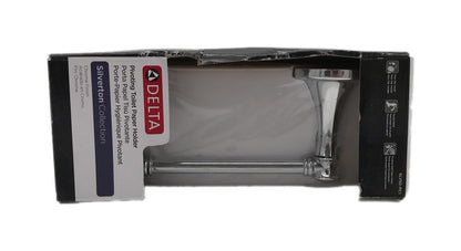 Delta Silverton Wall Mount Pivot Arm Toilet Paper Holder in Polished Chrome