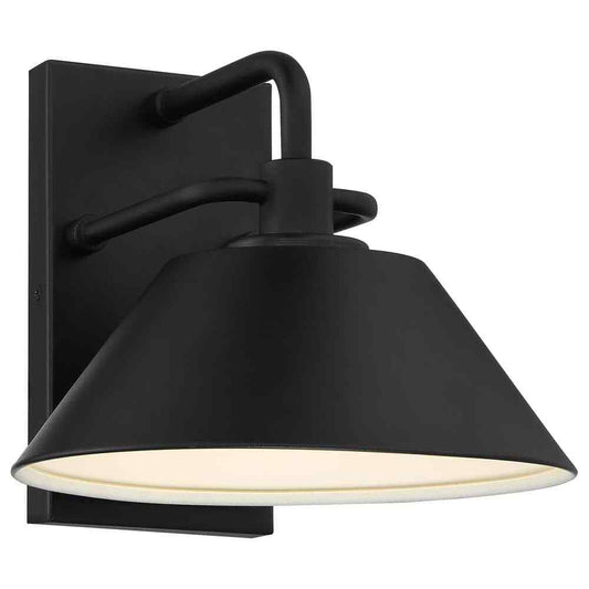 Access Lighting 1-Light Black LED Outdoor Wall Lantern Sconce 1-Pack