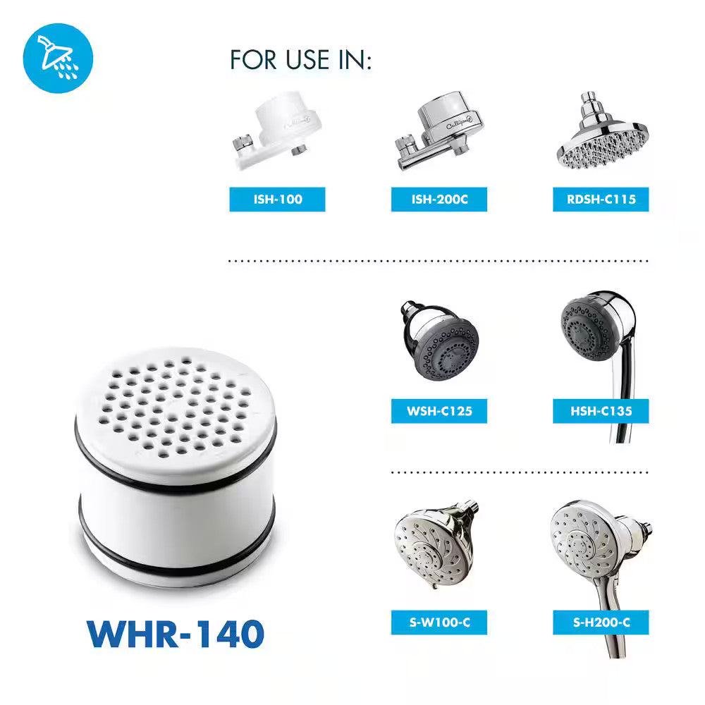 *2 PACK* Culligan Replacement Cartridge Shower Water Filtration Systems WHR-140