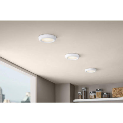 Commercial Electric 6 in LED Flush Mount Ceiling Light J Box Compatible 6 Pack