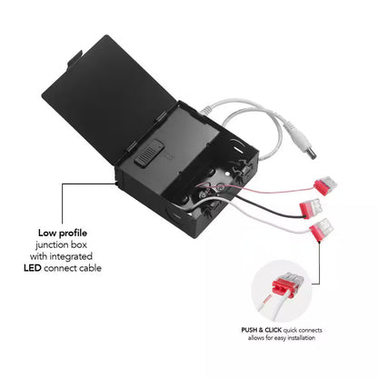 Commercial Electric Ultra Slim Canless Recessed Integrated LED Kit 4 91472