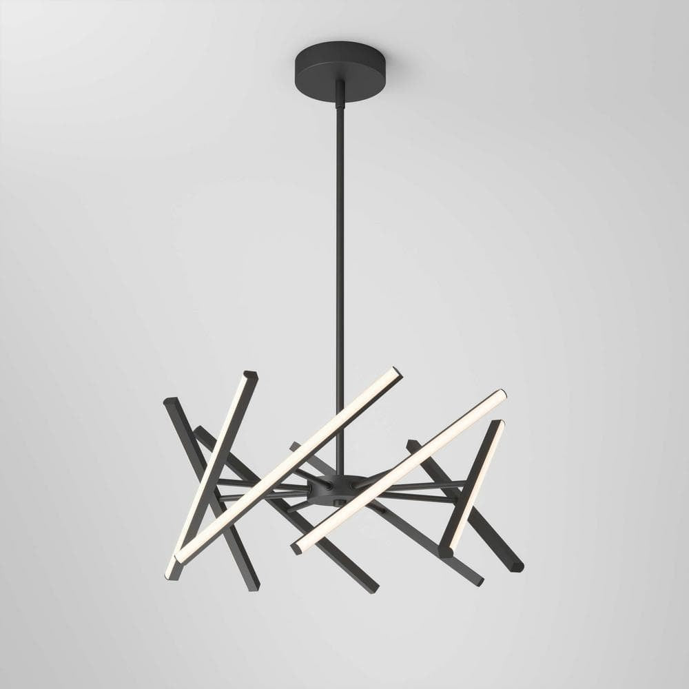 Artika Malibu 30W 1 Light Black Modern 3 CCT Integrated Pendant Light NEW