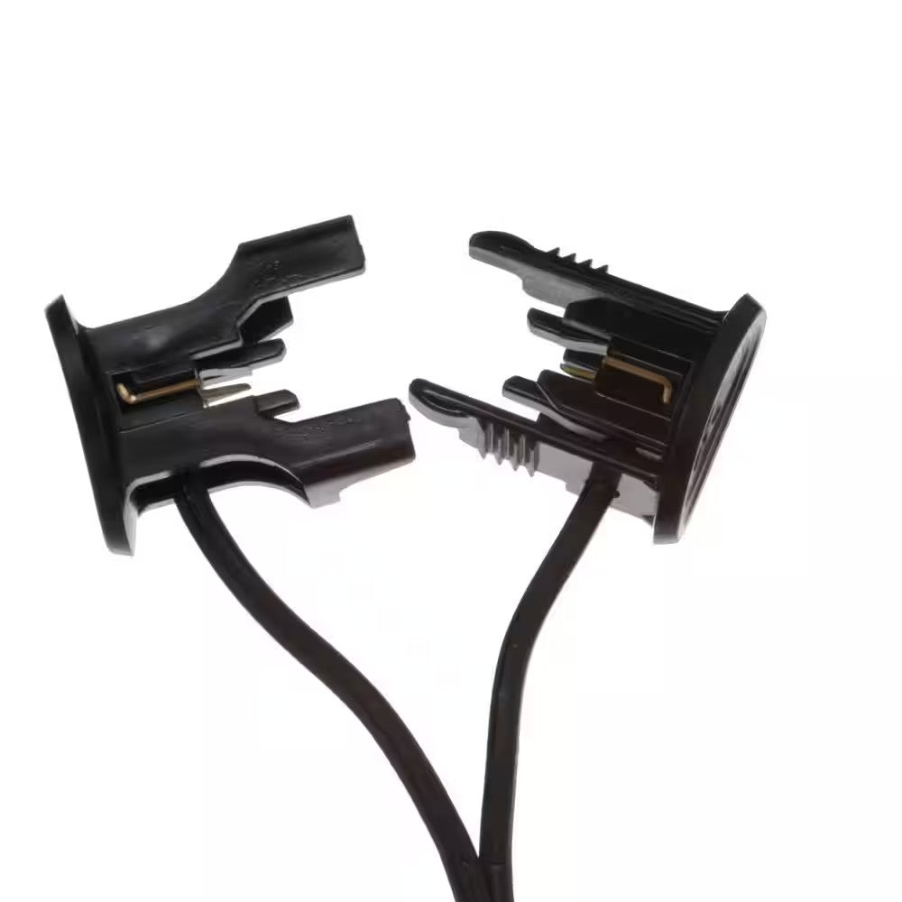4 Pack Flood Light Hampton Bay Low-Voltage Black 9 W Adjustable White Light 390