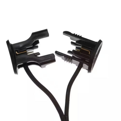 4 Pack Flood Light Hampton Bay Low-Voltage Black 9 W Adjustable White Light 390