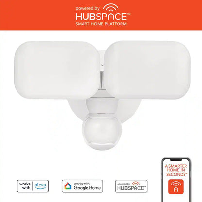 Defiant Maxdetect 240° Motion Sensor Smart Wired Outdoor 2-Head LED Flood Light