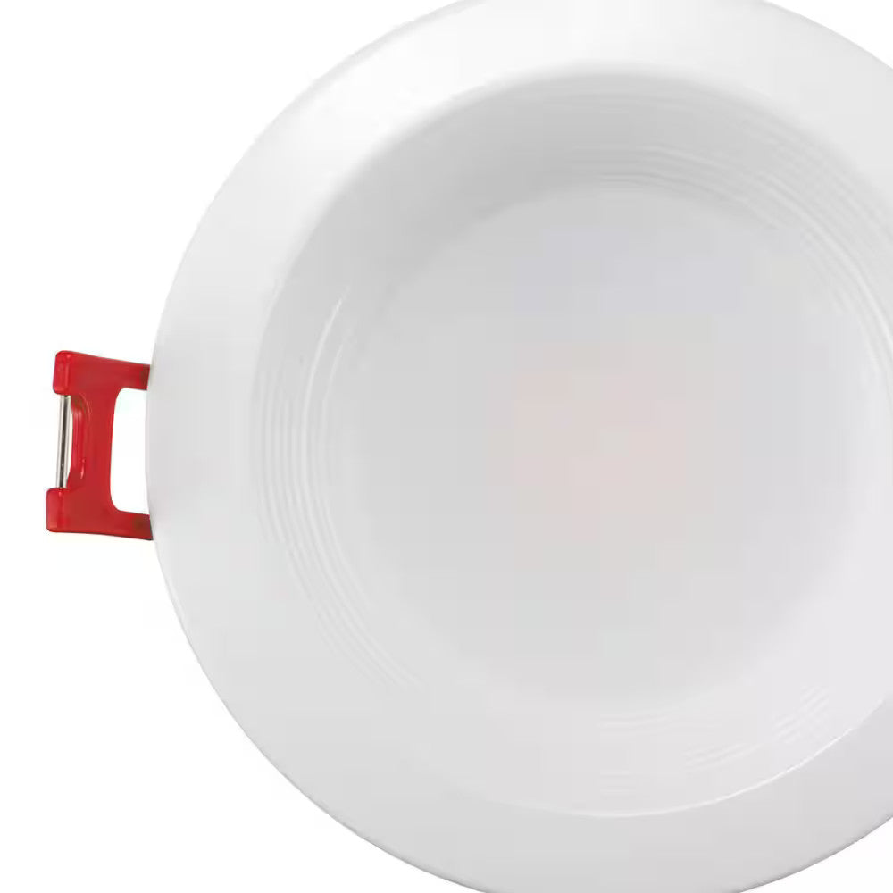 Commercial Electric LED DuoBright Deep Baffle Canless Recessed Light 4" 92223