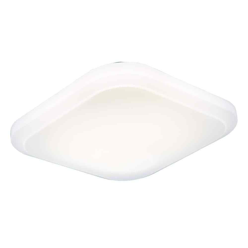 Commercial Electric 12"  Low Profile LED Flush Mount Square Closet Light Fixture