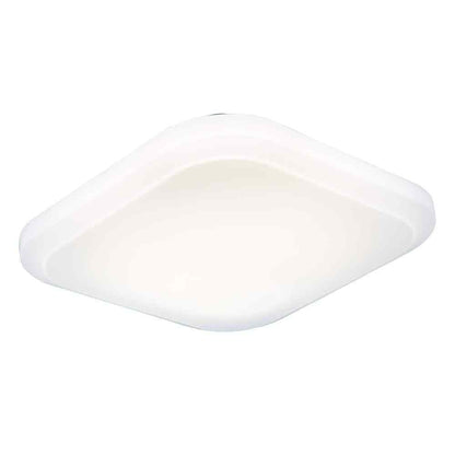 Commercial Electric 12"  Low Profile LED Flush Mount Square Closet Light Fixture
