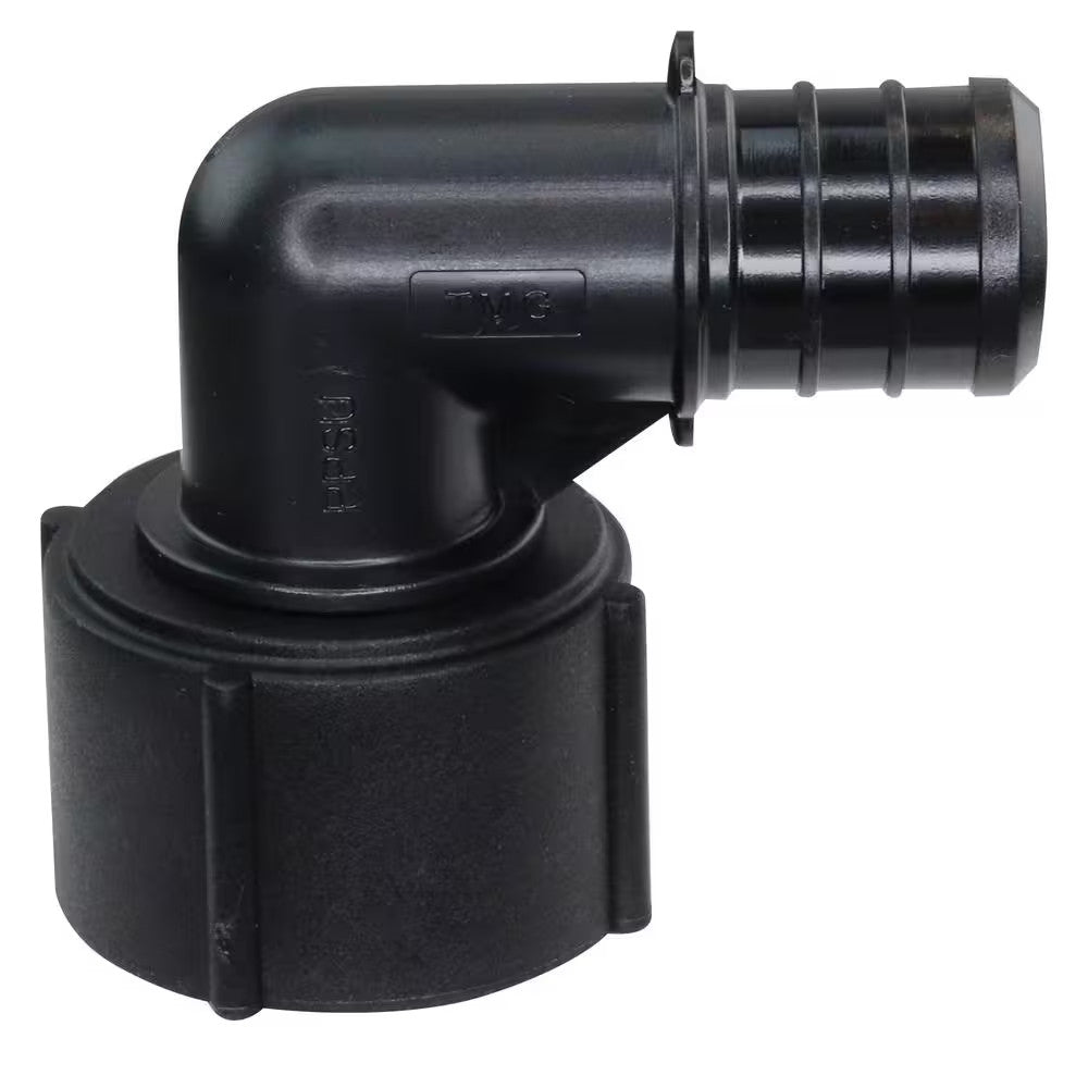 Apollo 3/4 in. Plastic PEX-B Barb x FPT Swivel 90 Degree Elbow 5-Pack