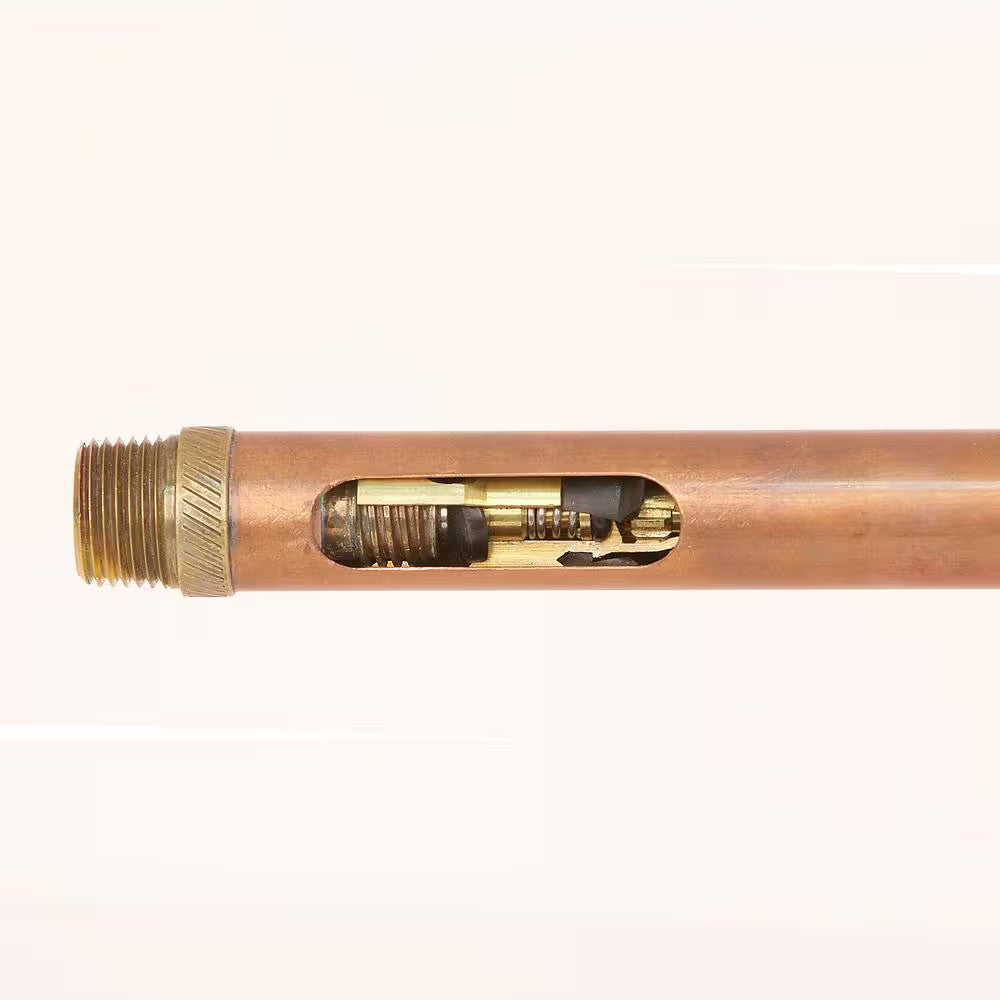 1/2" x 1/2" Brass Sweat x MPT x 10" Freeze-Resistant Anti-Rupture Sillcock Valve