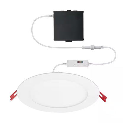 CE Ultra Slim Integrated LED 6 in Round Motion Canless Recessed Light